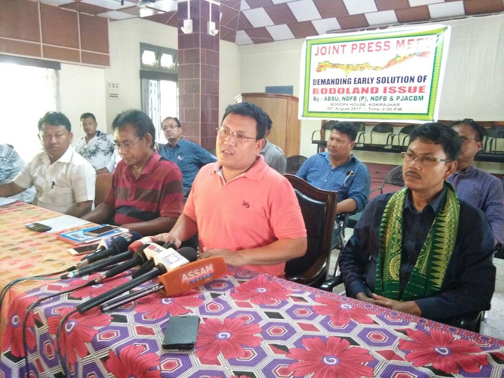 Bodo organizations stick to Bodoland Assam Times